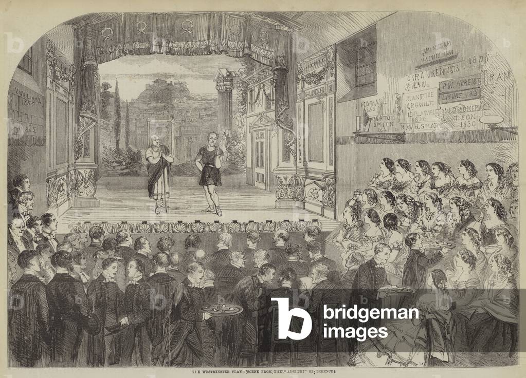 The Westminster Play, Scene from the 