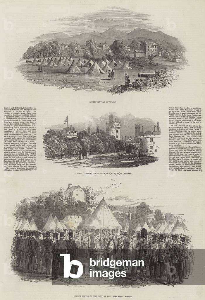 The Insurrection in Ireland (engraving)