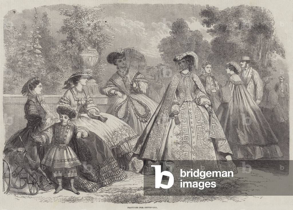 Fashions for September (engraving)