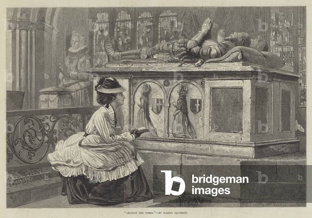 Amongst the Tombs (engraving)