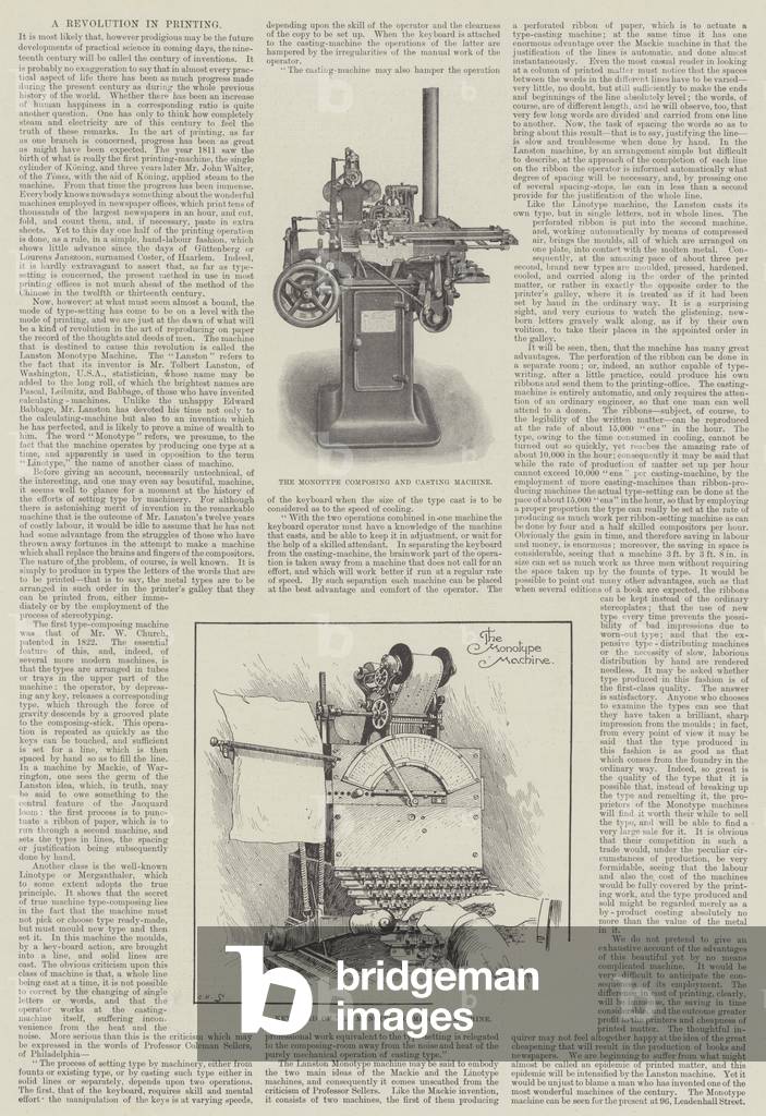 A Revolution in Printing (engraving)