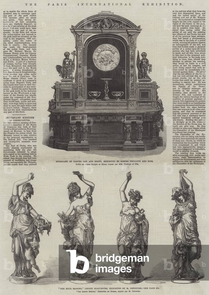 The Paris International Exhibition (engraving)
