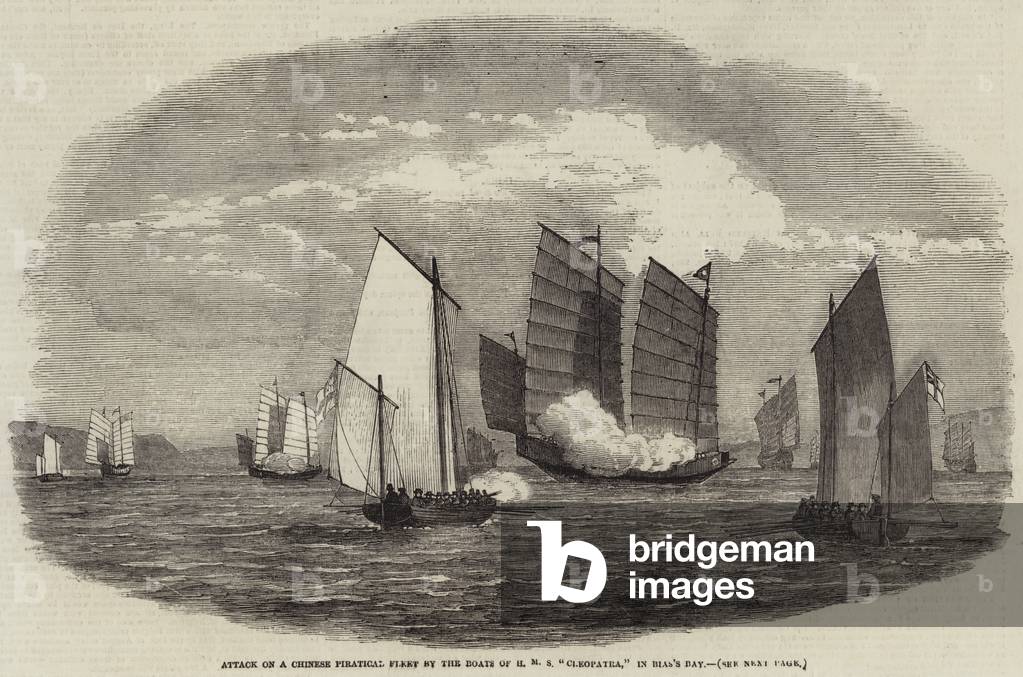 Attack on a Chinese Piratical Fleet by the Boats of HMS 