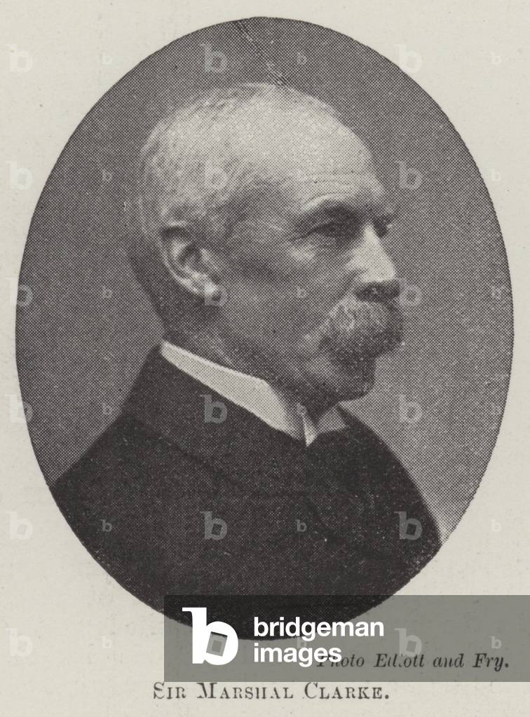 Sir Marshal Clarke (b/w photo)