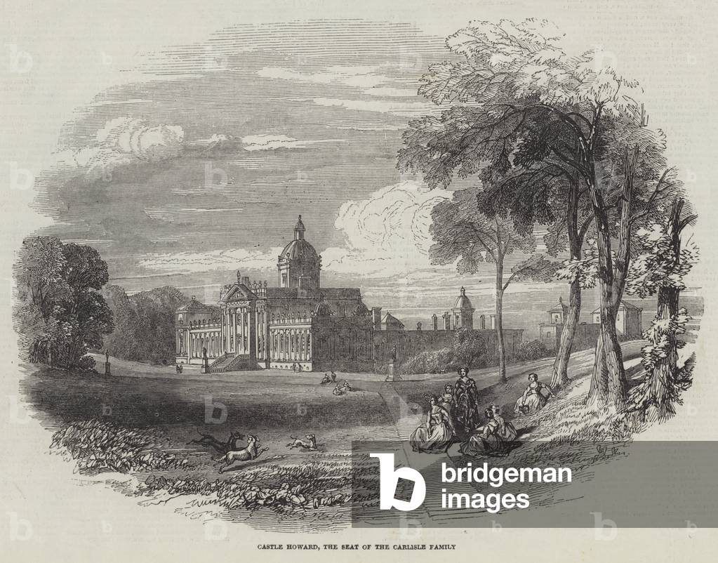 Castle Howard, the Seat of the Carlisle Family (engraving)