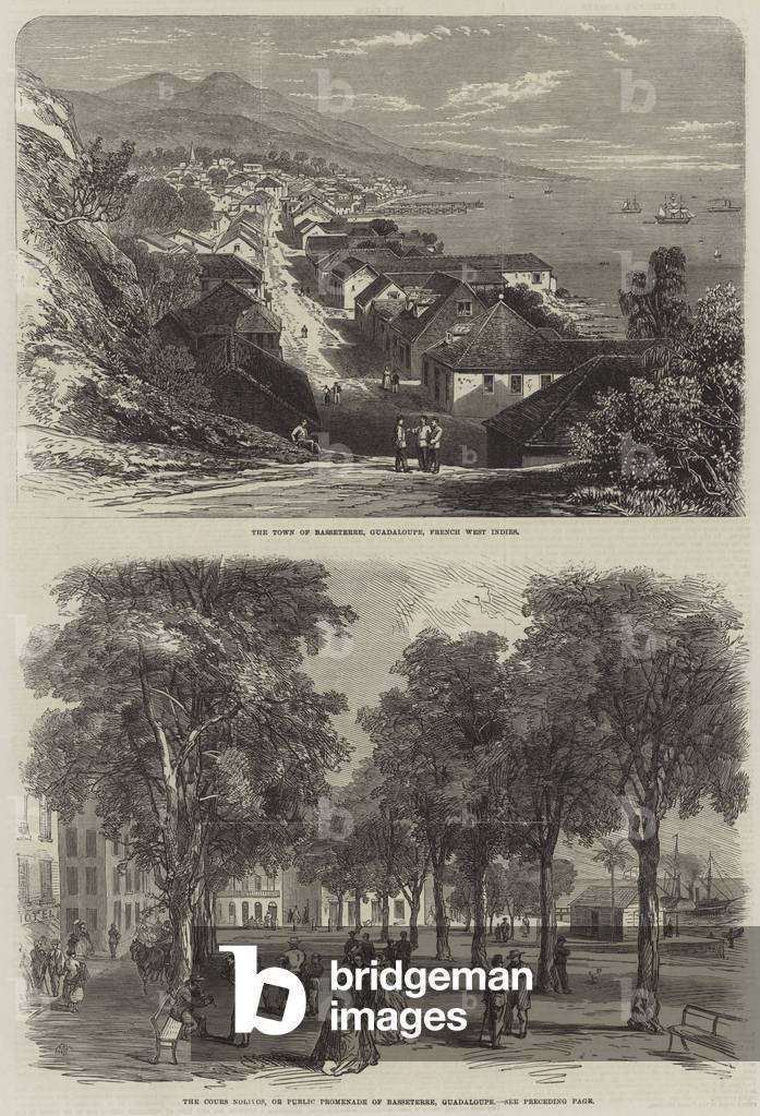 Sketches of Guadaloupe (engraving)