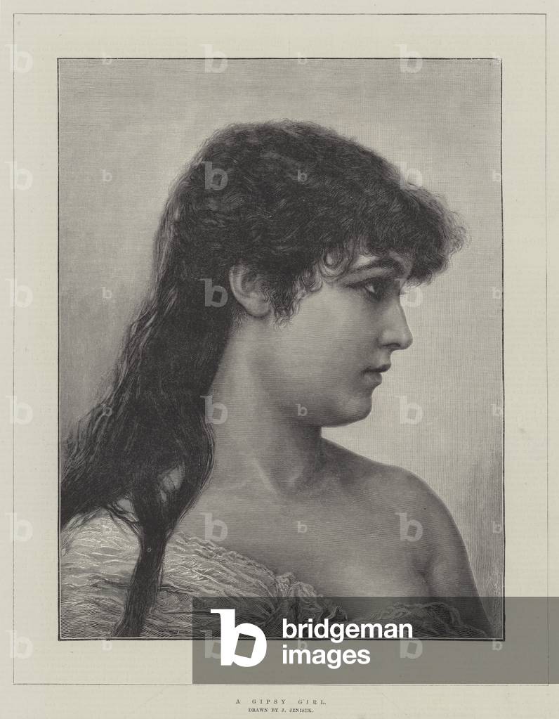 A Gipsy Girl (engraving)