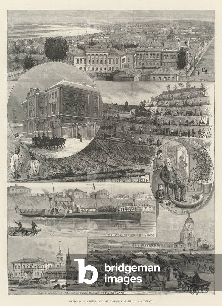 Sketches in Siberia (engraving)