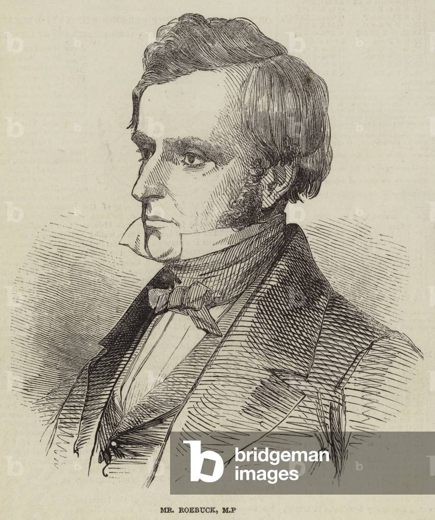 Mr Roebuck, MP (engraving)