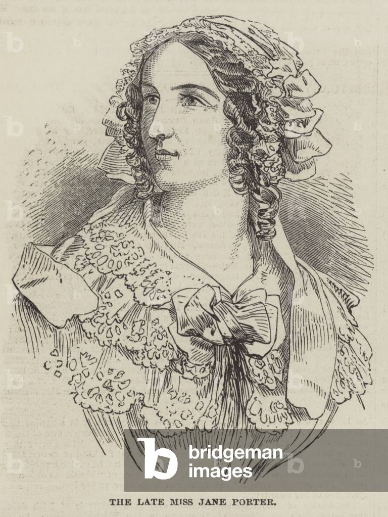 The late Miss Jane Porter (engraving)