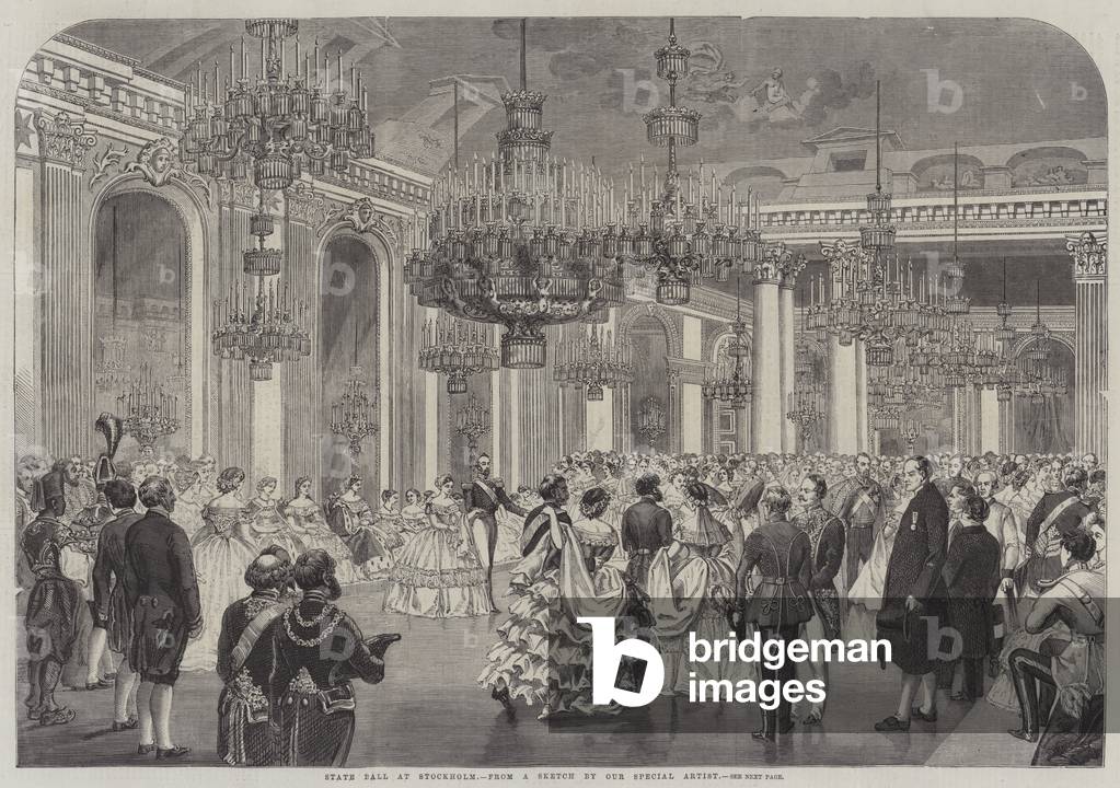 State Ball at Stockholm (engraving)