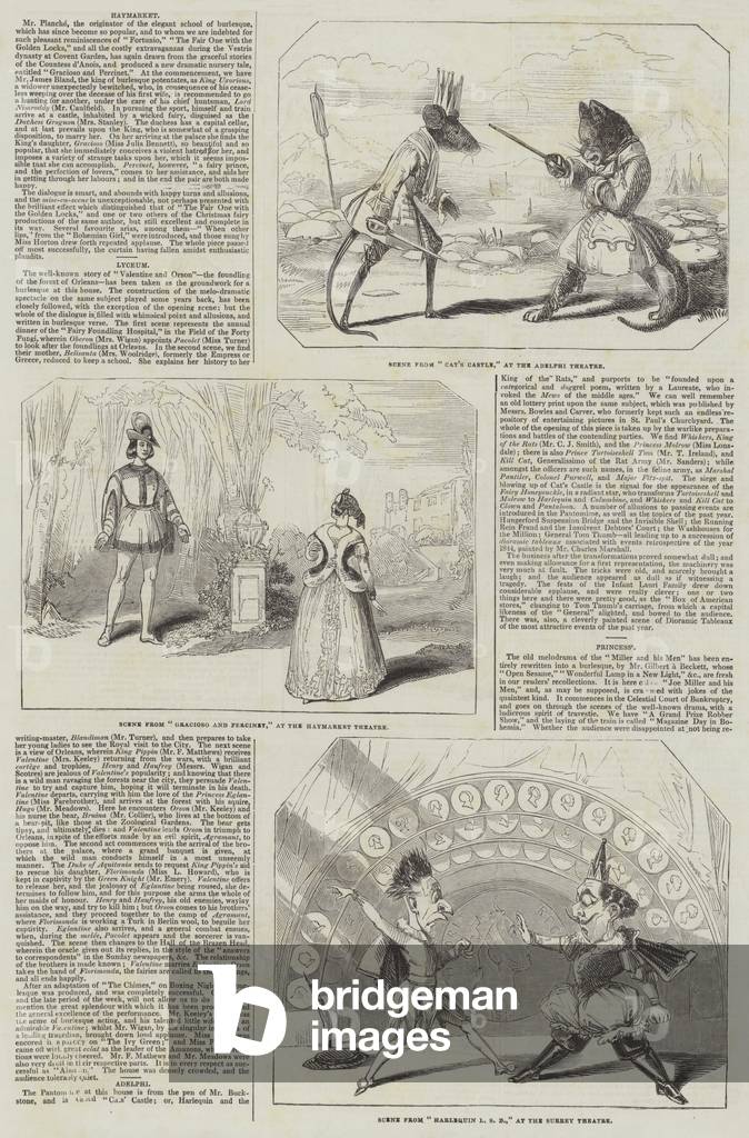 Pantomimes and Christmas Pieces (engraving)