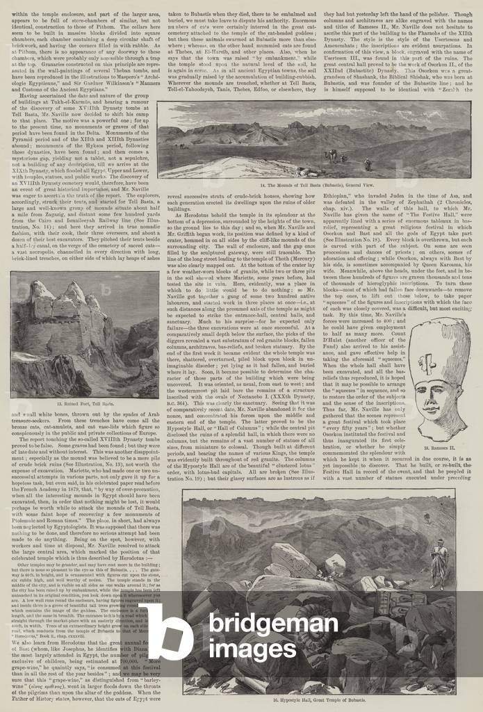 English Exploration in Egypt (engraving)