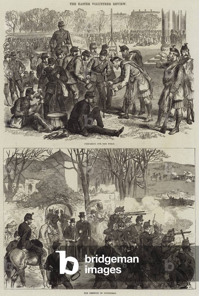 The Easter Volunteer Review (engraving)