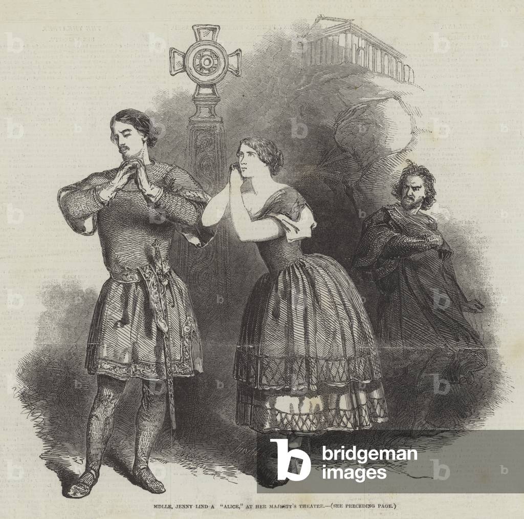 Mademoiselle Jenny Lind as 