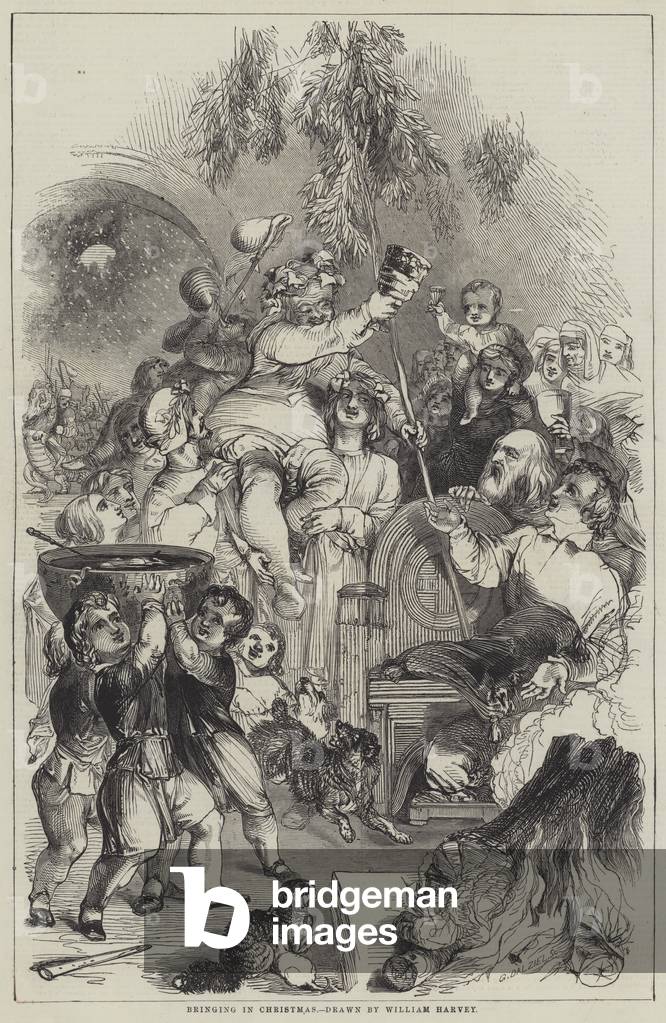 Bringing in Christmas (engraving)