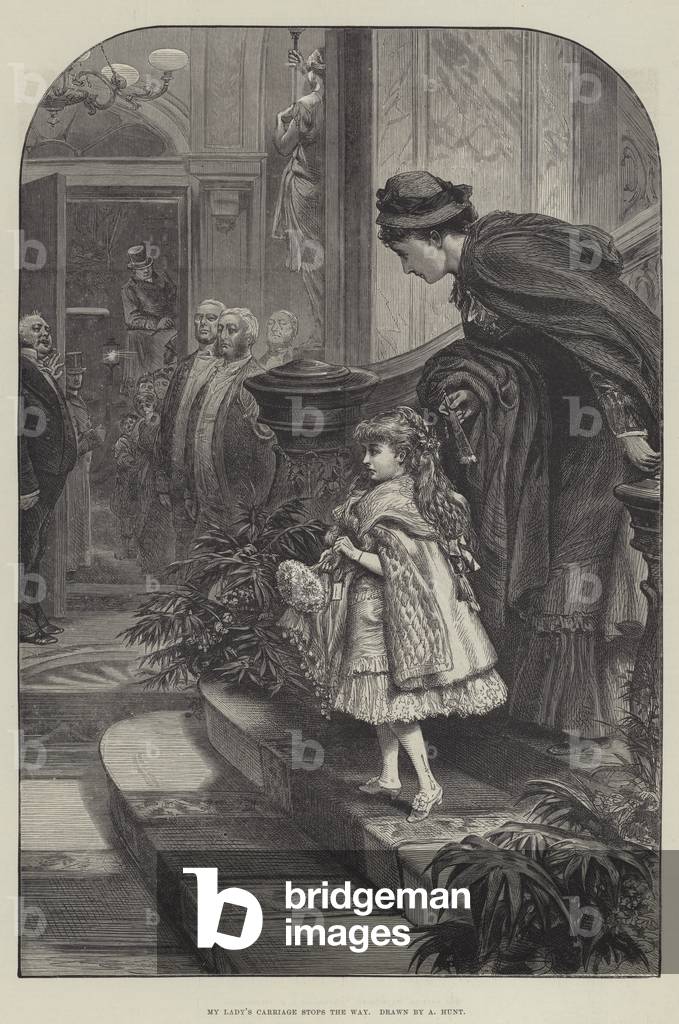 My Lady's Carriage stops the Way (engraving)