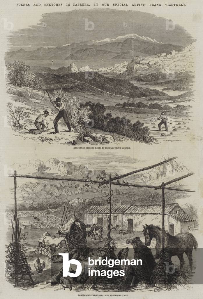 Scenes and Sketches in Caprera (engraving)