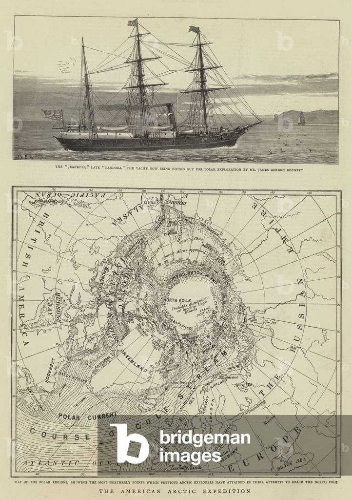 The American Arctic Expedition (engraving)