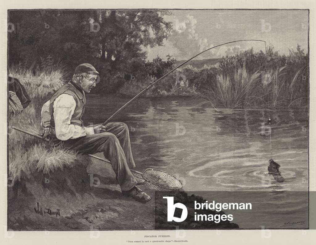 Piscator Puzzled (engraving)