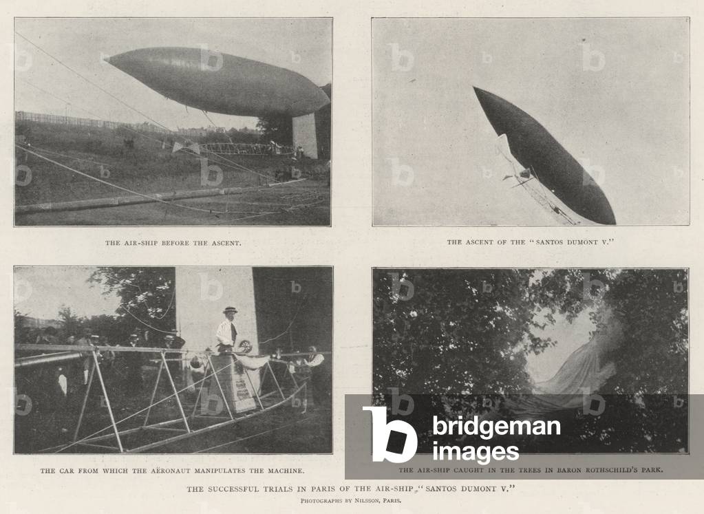The Successful Trials in Paris of the Air-Ship 