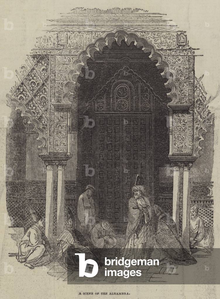 A Scene of the Alhambra (engraving)