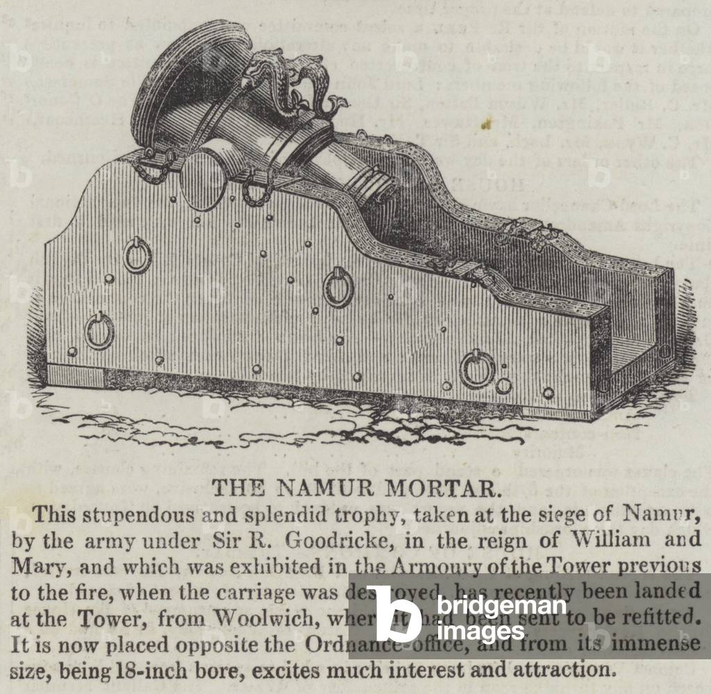 The Namur Mortar (engraving)