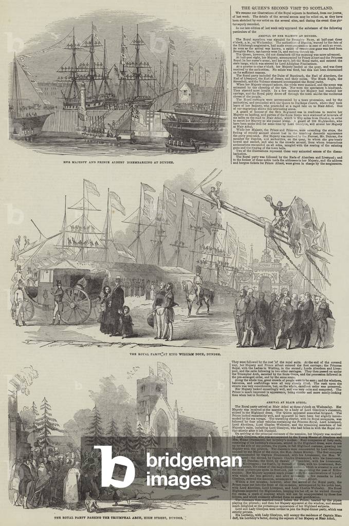 The Queen's Second Visit to Scotland (engraving)
