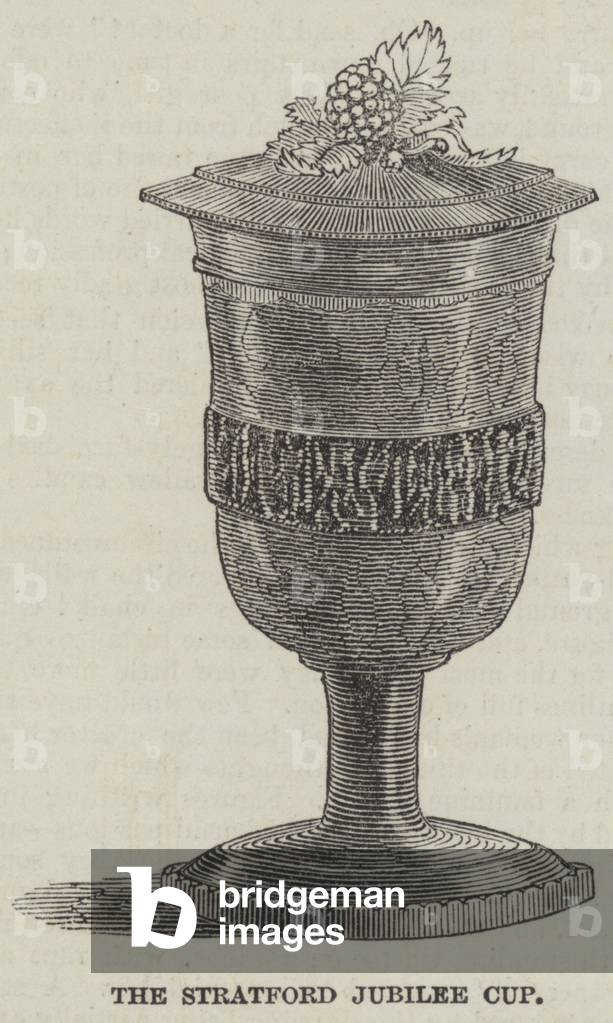 The Stratford Jubilee Cup (engraving)