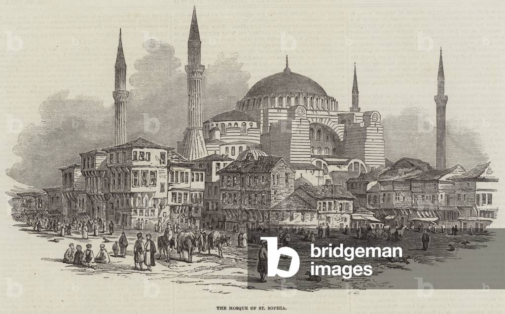 The Mosque of St Sophia (engraving)