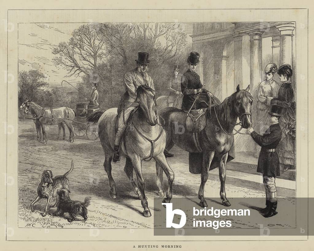A Hunting Morning (engraving)