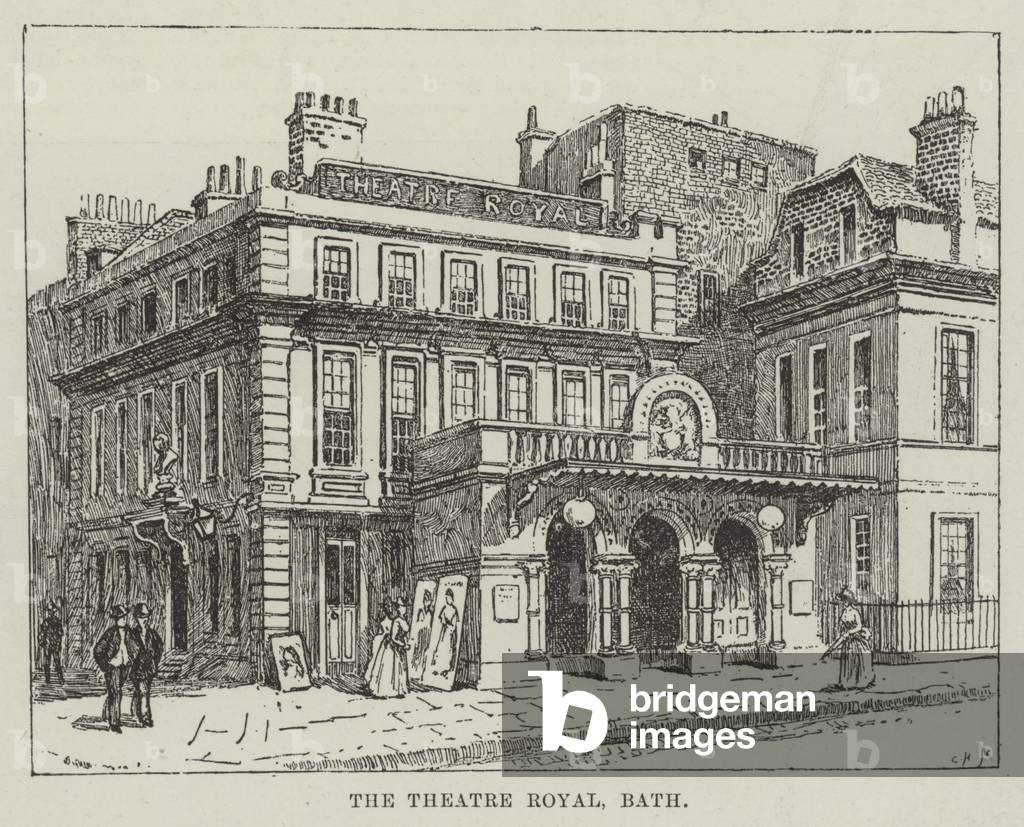 The Theatre Royal, Bath (engraving)