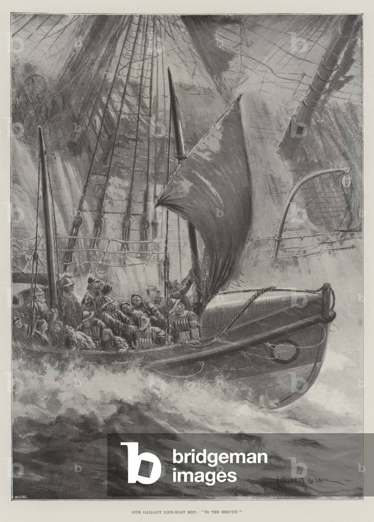 Our Gallant Life-Boat Men, 