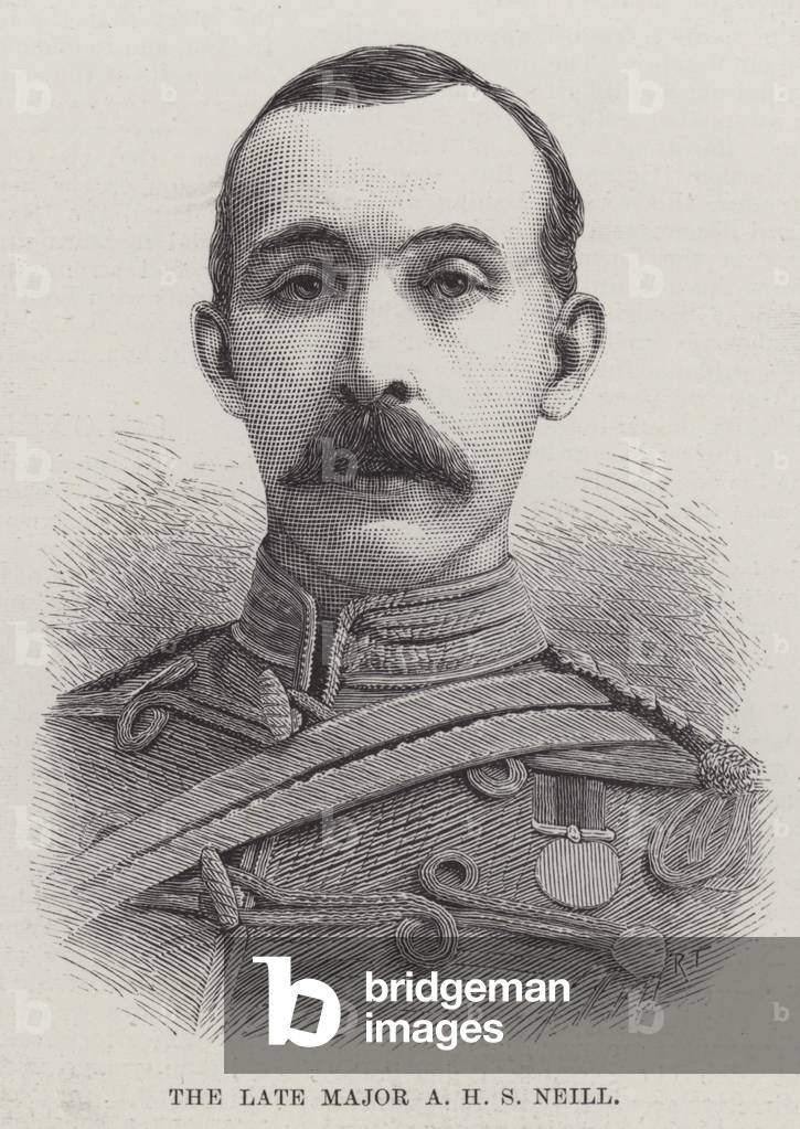 The late Major A H S Neill (engraving)