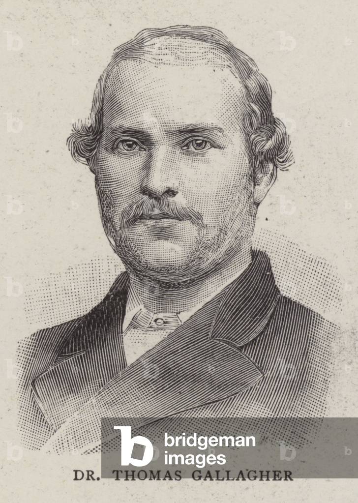 Dr Thomas Gallagher (engraving)