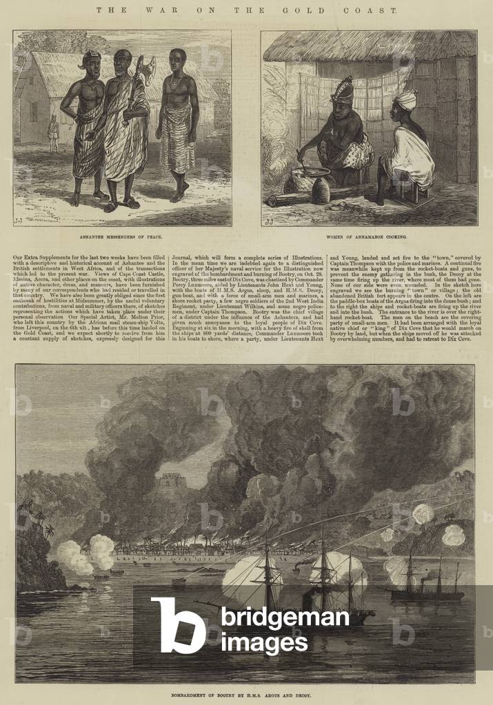 The War on the Gold Coast (engraving)
