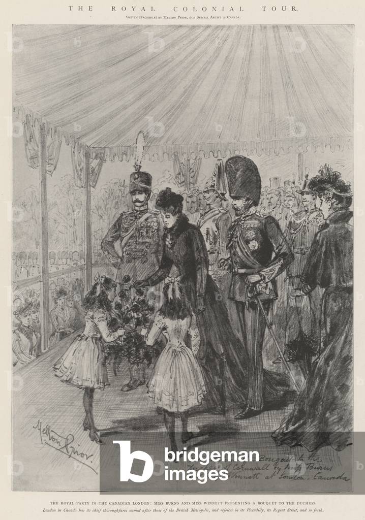 The Royal Colonial Tour (engraving)