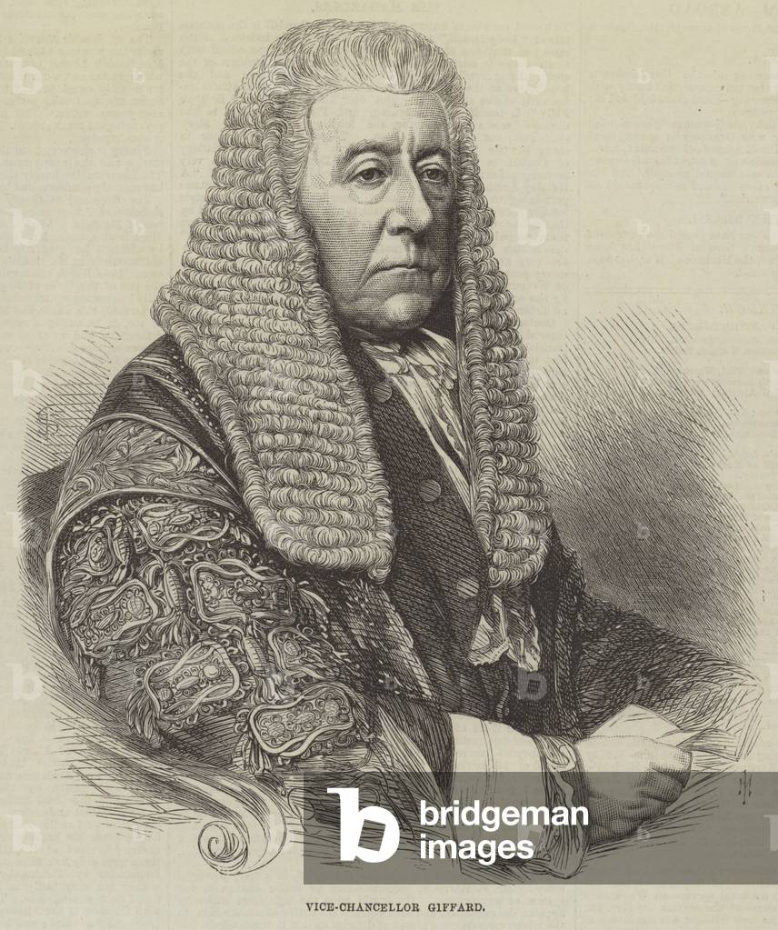 Vice-Chancellor Giffard (engraving)