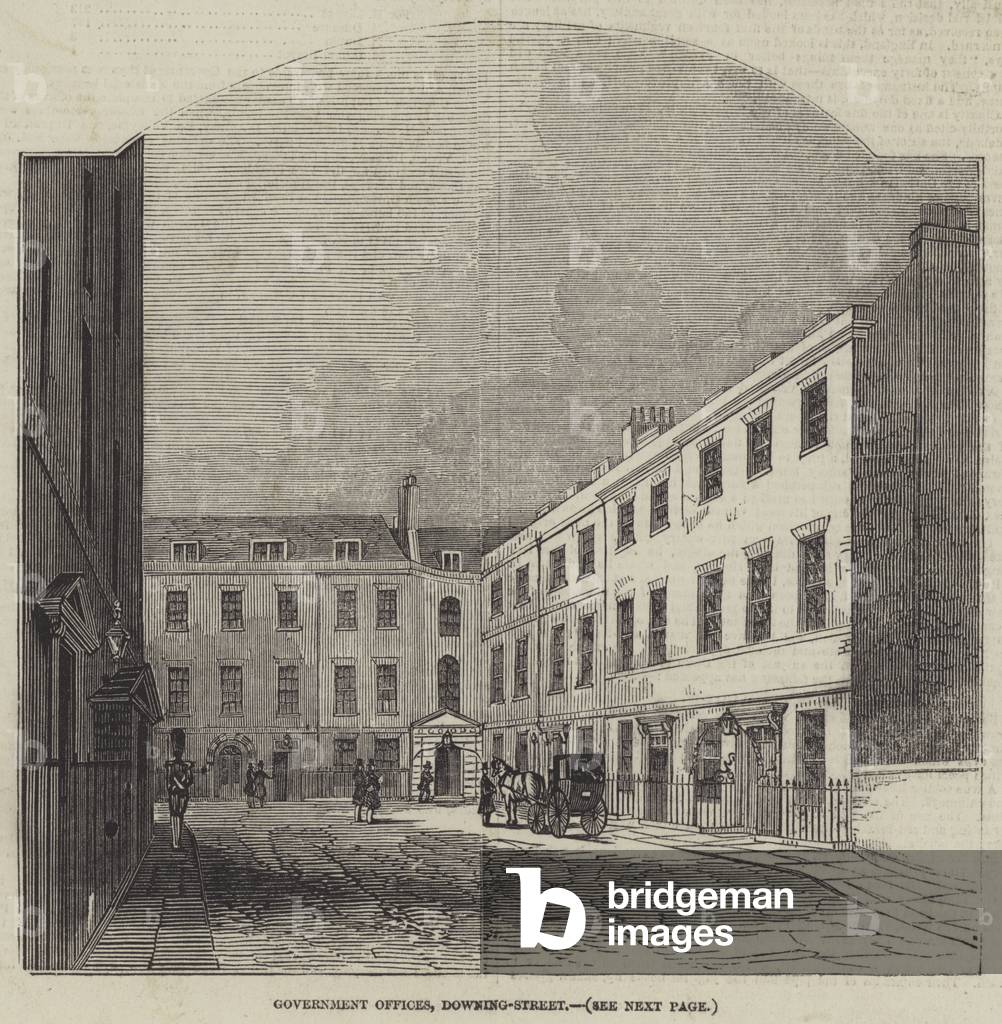 Government Offices, Downing-Street (engraving)