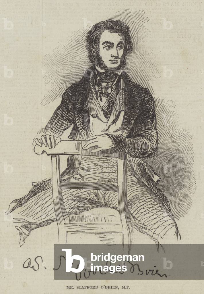 Mr Stafford O'Brien, MP (engraving)