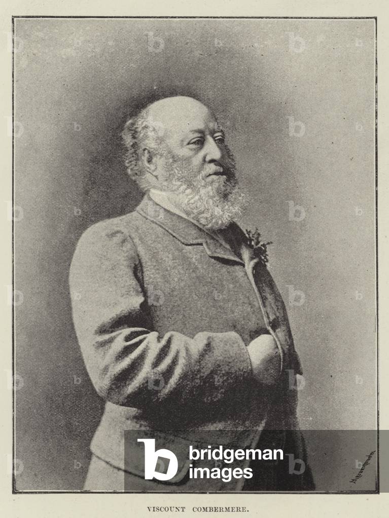Viscount Combermere (b/w photo)