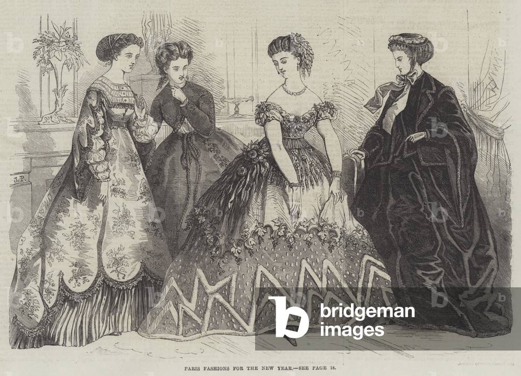 Paris Fashions for the New Year (engraving)