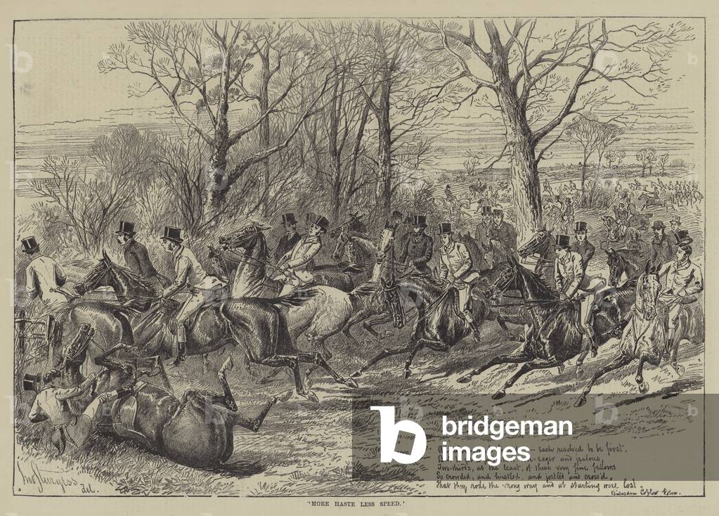 More Haste Less Speed (engraving)
