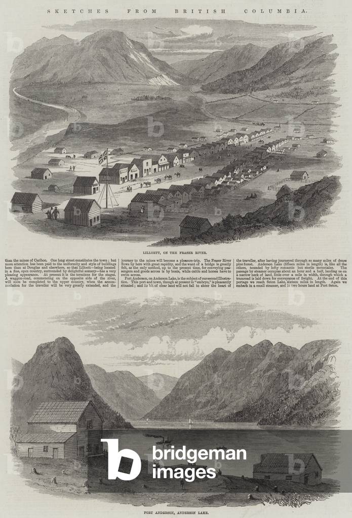 Sketches in British Columbia (engraving)