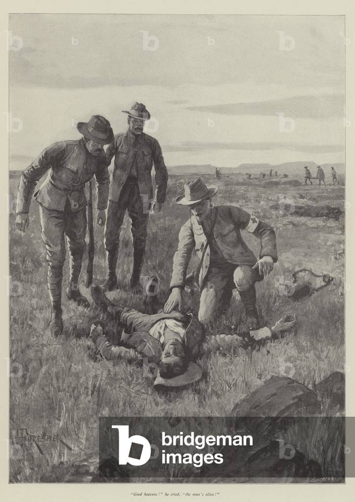 The Five Years' Tryst, by Walter Besant (litho)