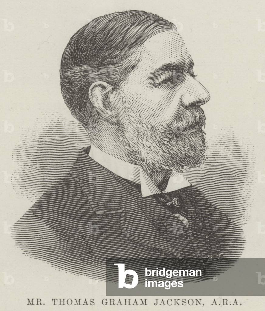 Mr Thomas Graham Jackson, ARA (engraving)
