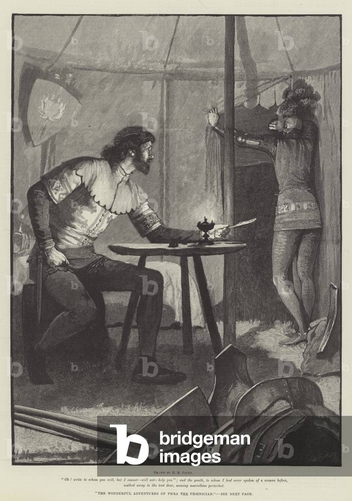 The Wonderful Adventures of Phra the Phoenician (engraving)