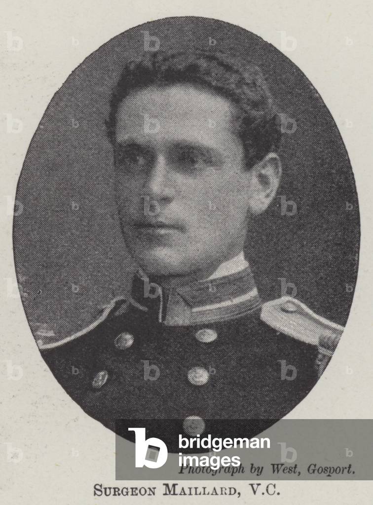 Surgeon Maillard, VC (b/w photo)