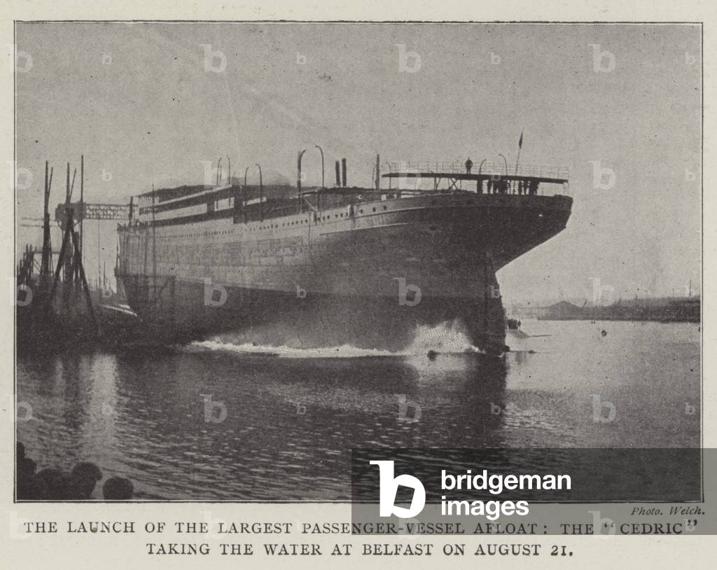 The Launch of the Largest Passenger-Vessel Afloat, the 