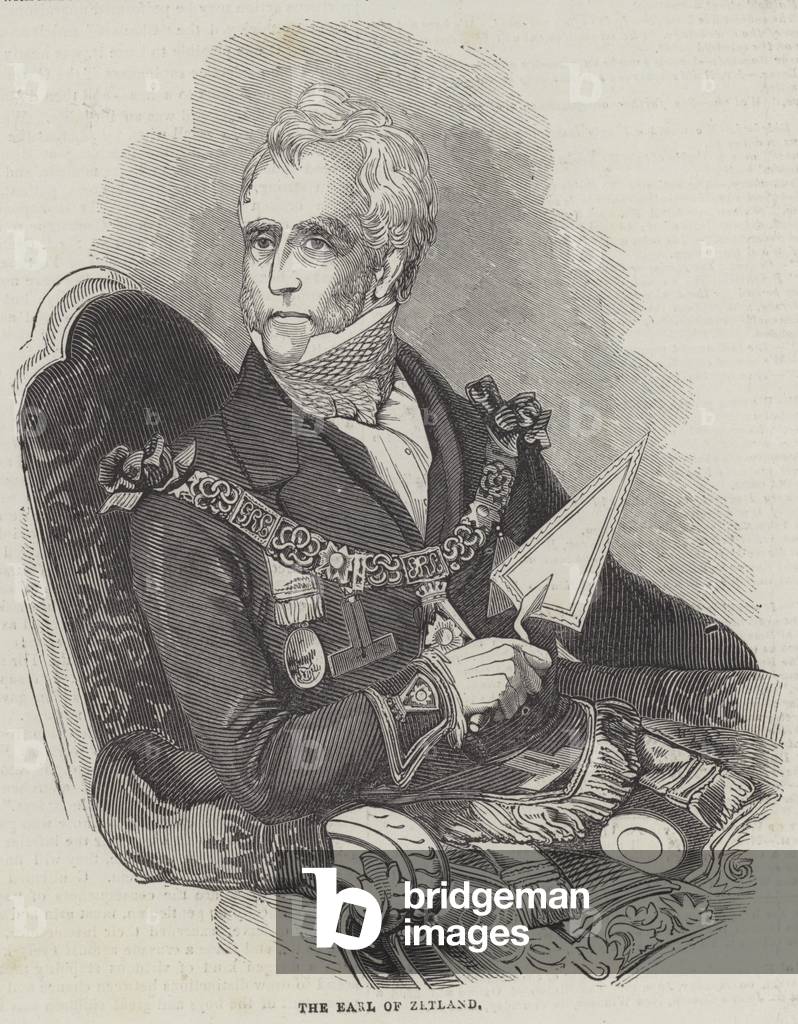 The Earl of Zetland (engraving)